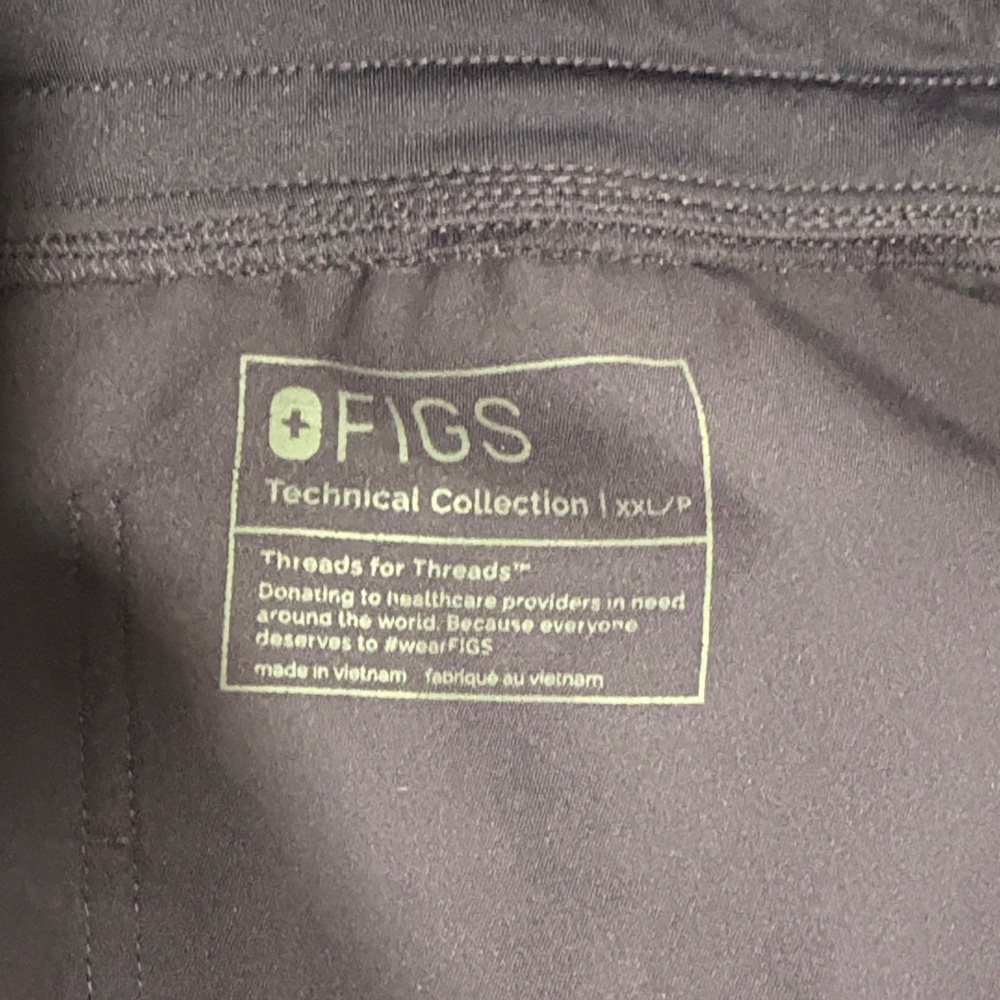 Figs Technical Collection Scrub Pants in Purple